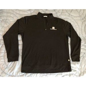 Ojai Valley Inn & Spa Black Long-sleeve Quarter zip-up